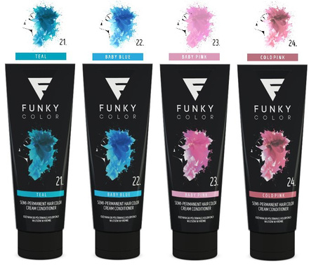 FUNKY COLOR Odżywka Koloryzująca Włosy Toner 100ml