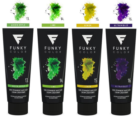 FUNKY COLOR Odżywka Koloryzująca Włosy Toner 100ml