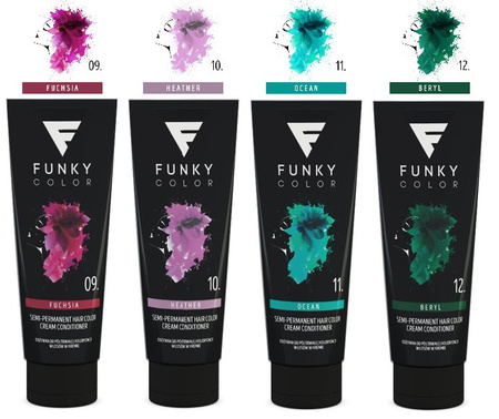 FUNKY COLOR Odżywka Koloryzująca Włosy Toner 100ml