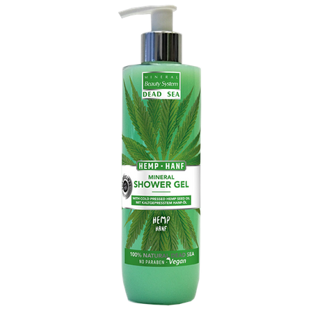 Żel pod prysznic konopny z minerałami z Morza Martwego 300 ml. MINERAL & HEMP